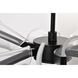 Sedona LED 28 inch Matte Black Chandelier Ceiling Light
