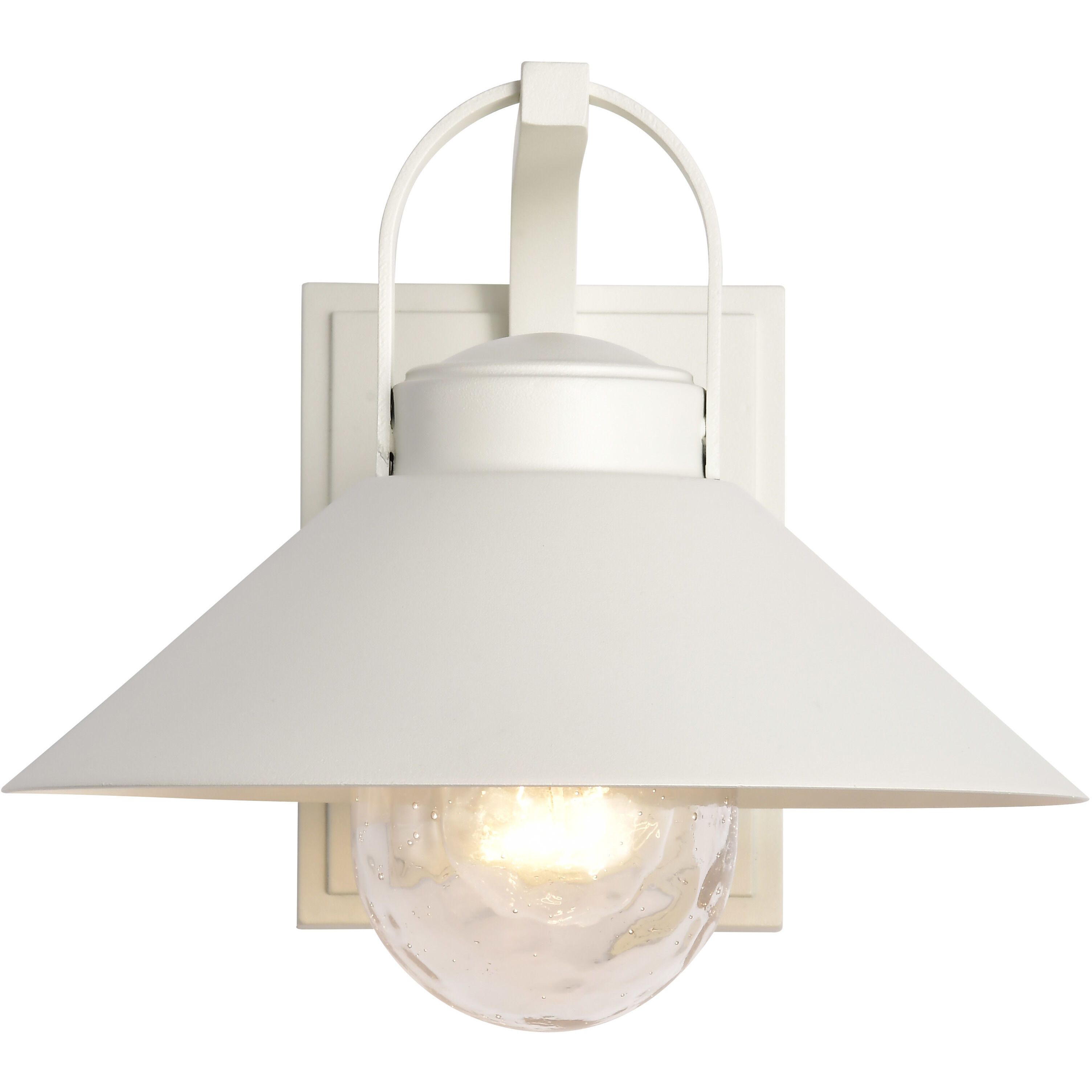 Ridge 8.88 inch White Outdoor Wall Light