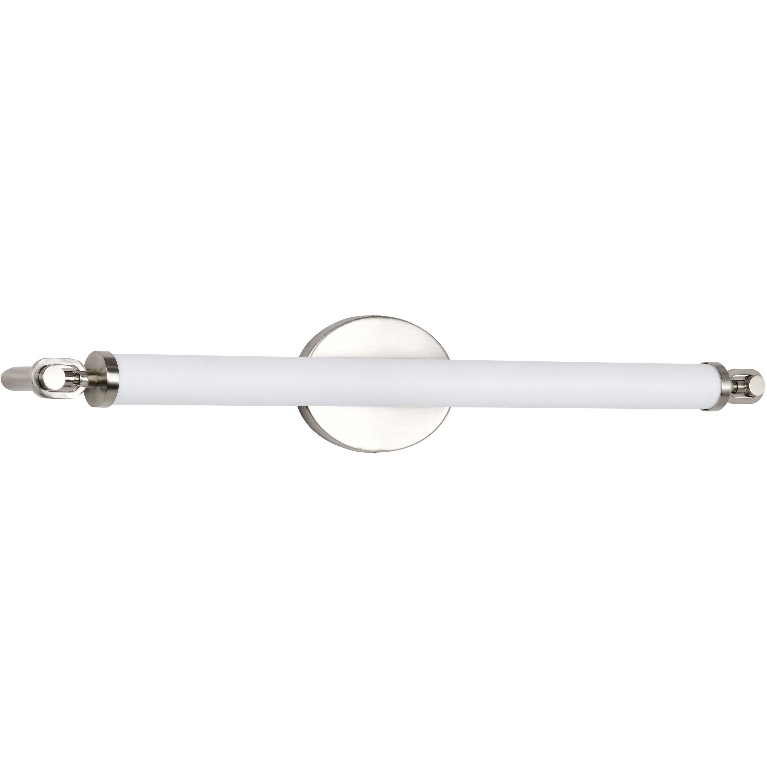 Edgeworth LED 27.75 inch Brushed Nickel Vanity Light Wall Light