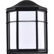 Brentwood LED 10 inch Black Bulkhead