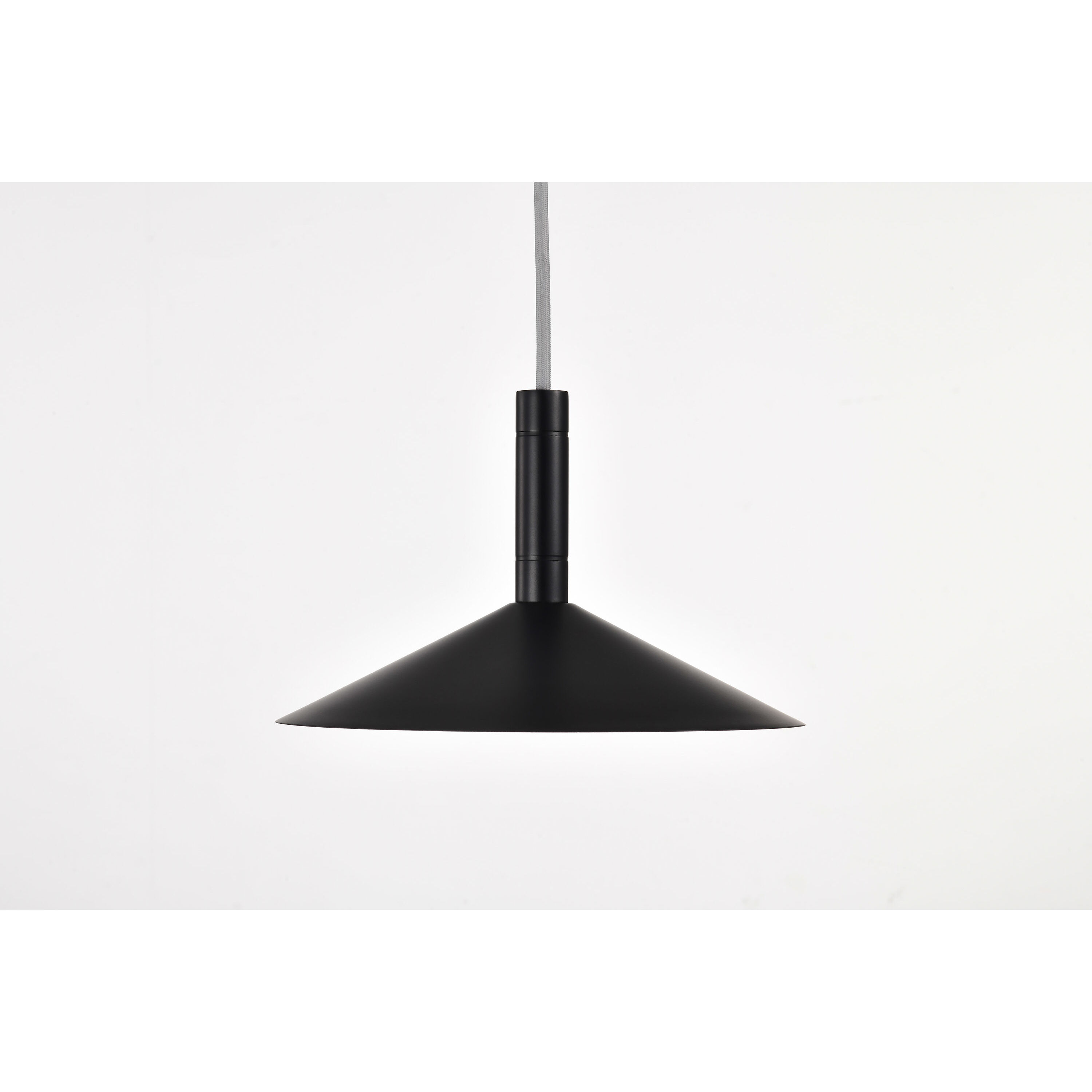 Corrine LED 9.88 inch Matte Black Pendant Ceiling Light