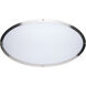 Glamour LED 17.99 inch Brushed Nickel Close-to-Ceiling Ceiling Light