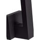 Raven LED 18 inch Textured Matte Black Outdoor Wall Sconce