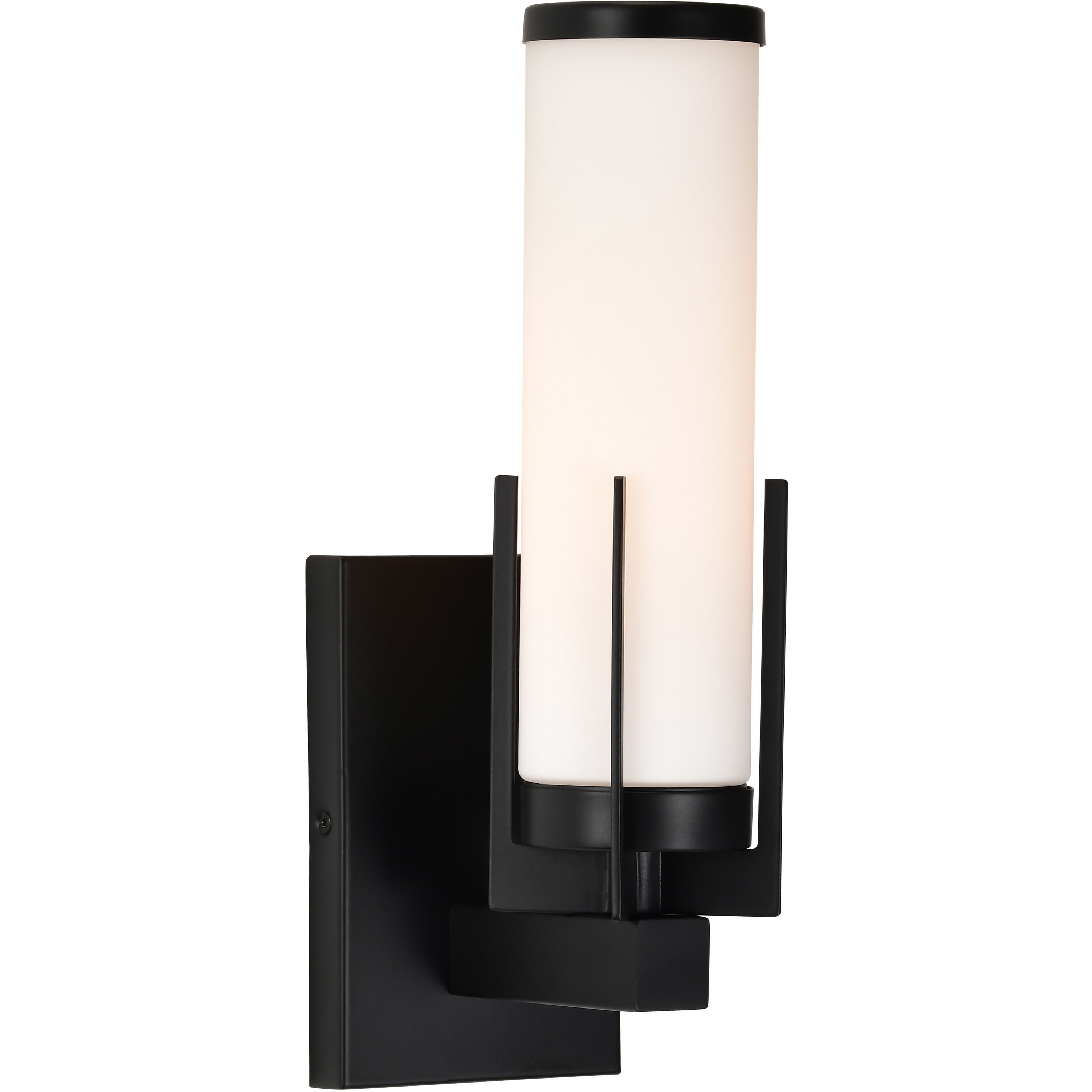 Roselle 1 Light 4.5 inch Matte Black Vanity Light Wall Light