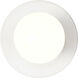 Brentwood 1 Light 5 inch White Flush Mount Ceiling Light