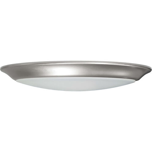 Brentwood Integrated LED Brushed Nickel LED Disk