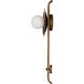 Colby 1 Light 8.13 inch Natural Brass Wall Sconce Wall Light