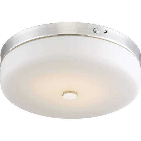 Brentwood LED 15 inch Polished Nickel Flush Mount Ceiling Light