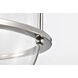 Amado 3 Light 14 inch Polished Nickel Pendant Ceiling Light