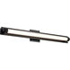 Larissa LED 32 inch Black Vanity Wall Light