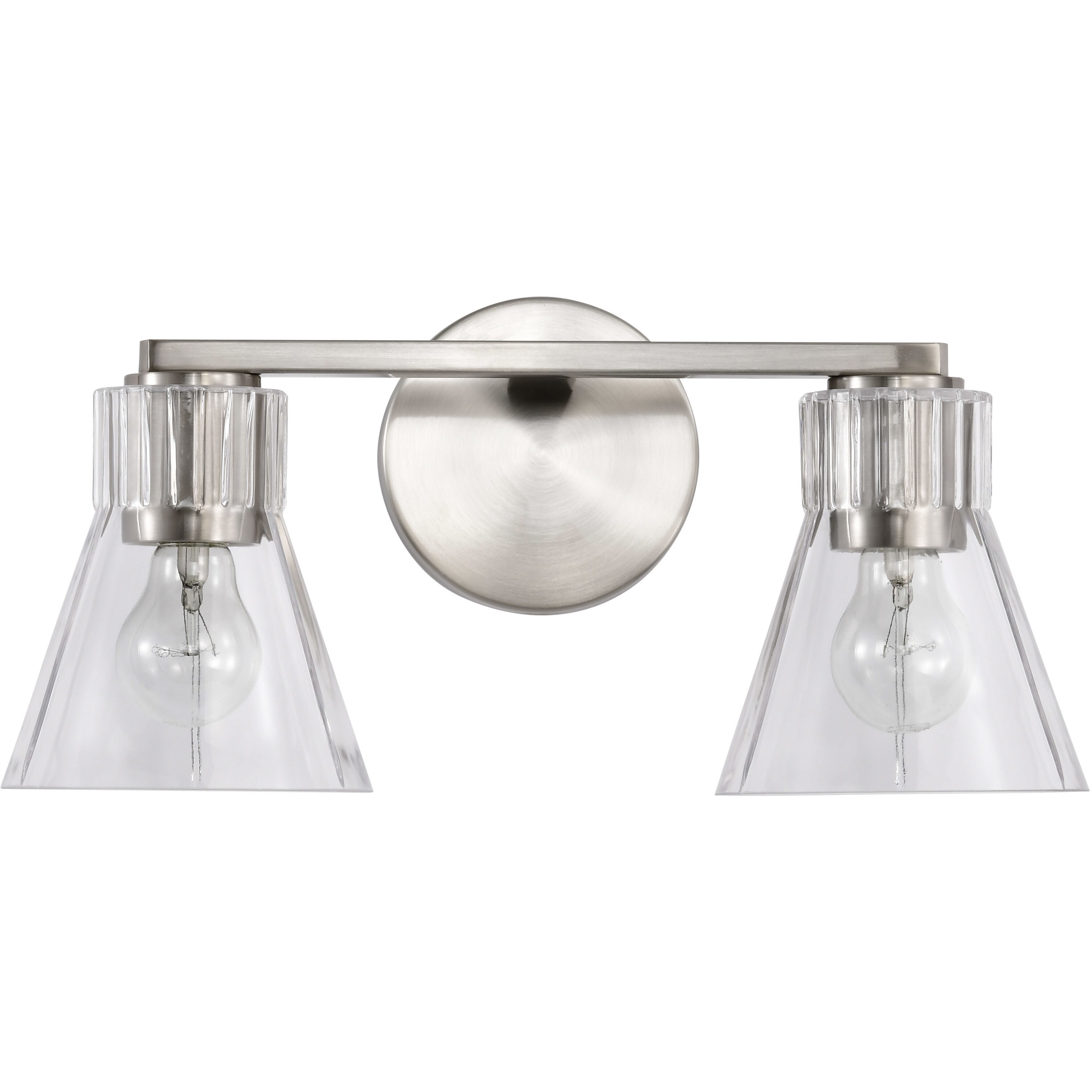 Gianna 16 inch Brushed Nickel Vanity Wall Light