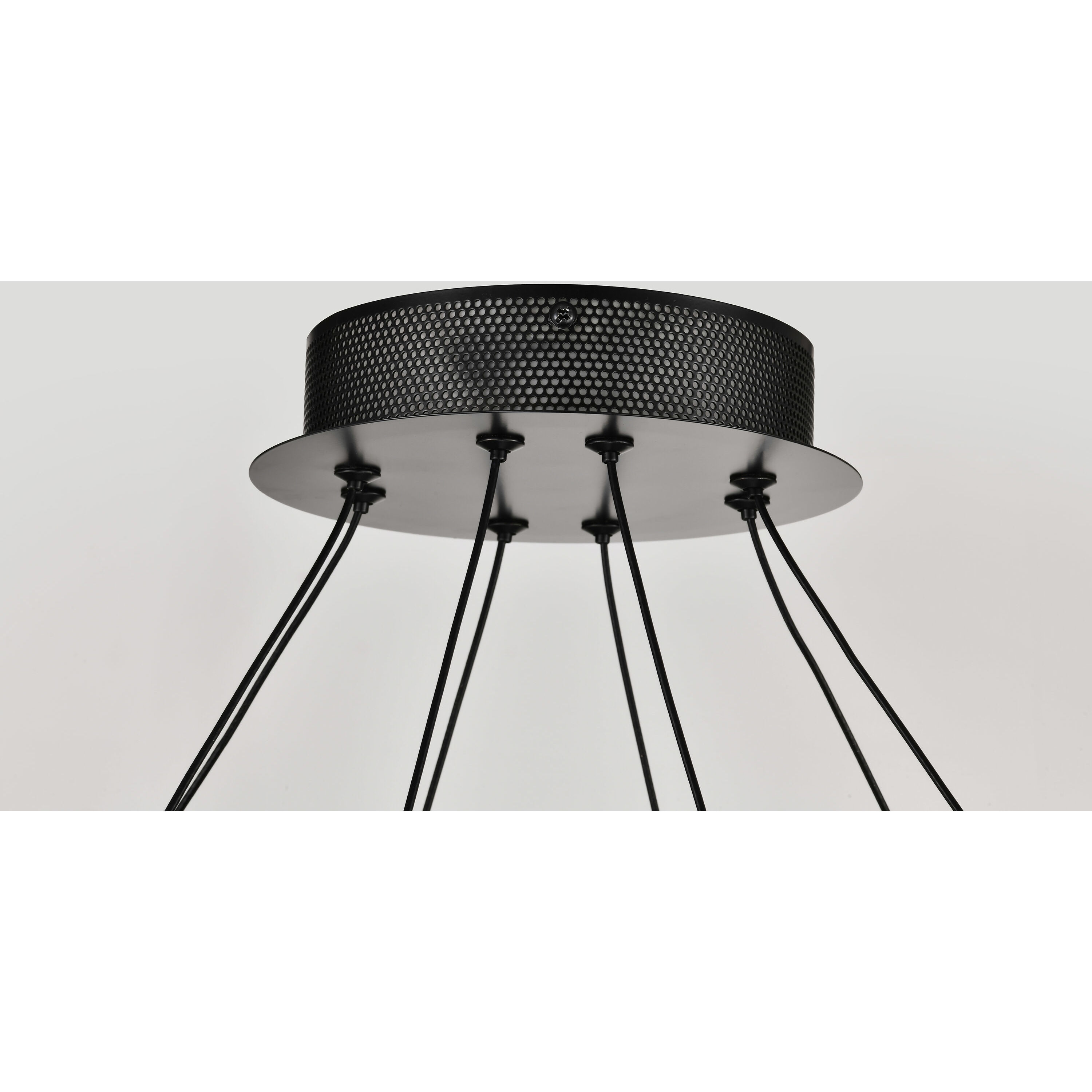 Sylas LED 20.1 inch Matte Black Pendant Ceiling Light