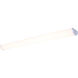 Crispo LED 48.98 inch White Bath Vanity Light Wall Light
