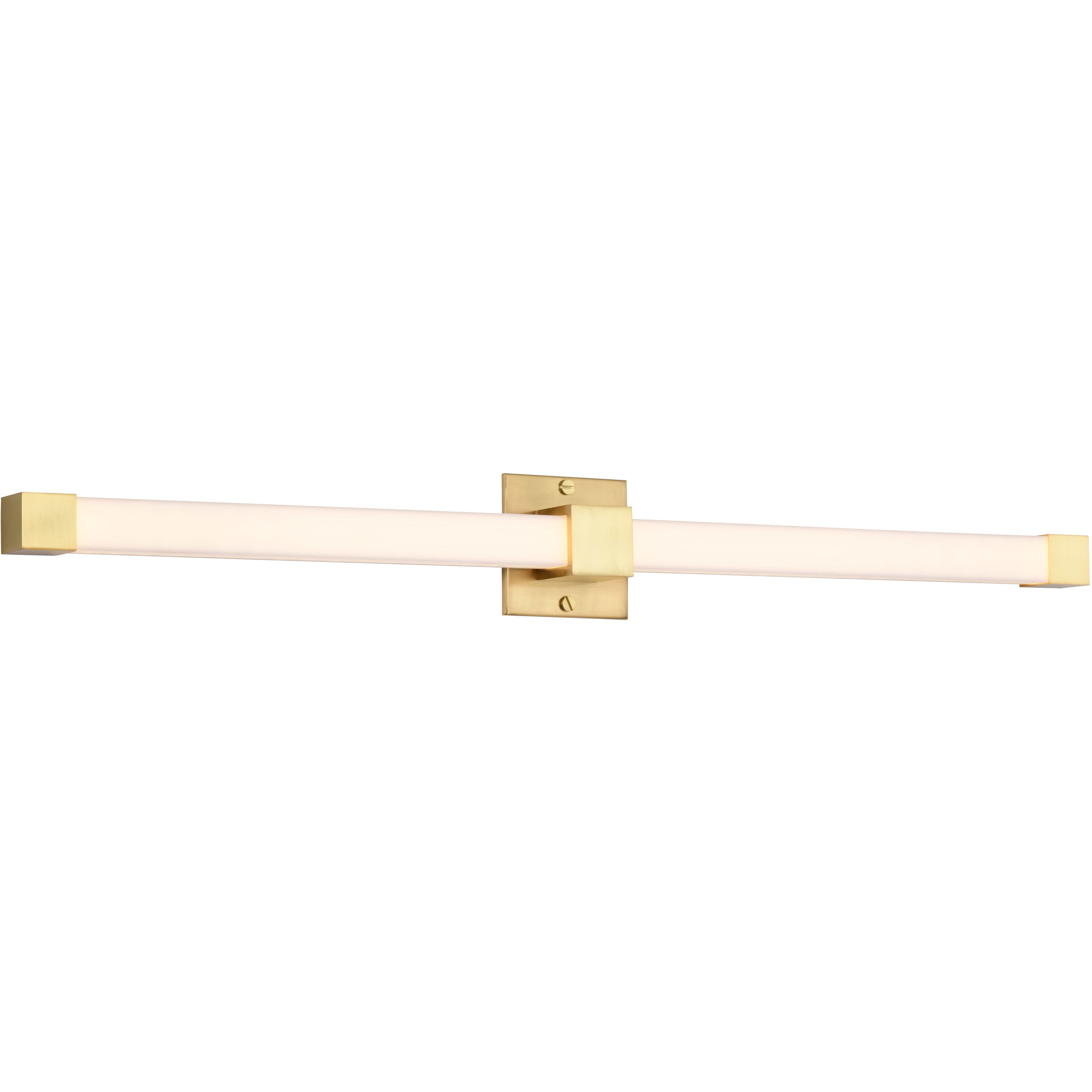 Brightwyn LED 35 inch Brushed Brass Vanity Wall Light