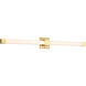 Brightwyn LED 35 inch Brushed Brass Vanity Wall Light