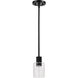 Clarksville 4 inch Matte Black Pendant Ceiling Light