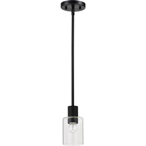 Clarksville 4 inch Matte Black Pendant Ceiling Light