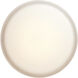 Pi LED 14 inch Black LED Flush Mount Ceiling Light
