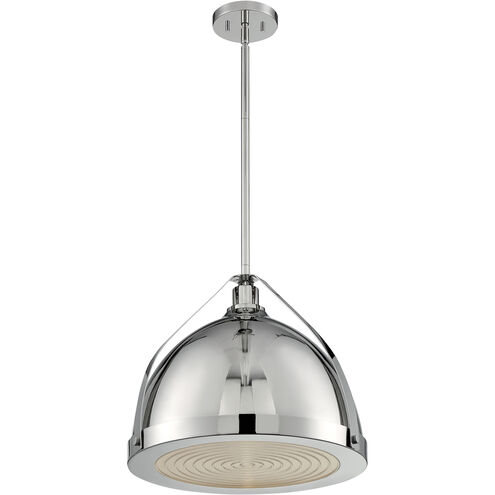 Barbett 1 Light 17.63 inch Polished Nickel Pendant Ceiling Light
