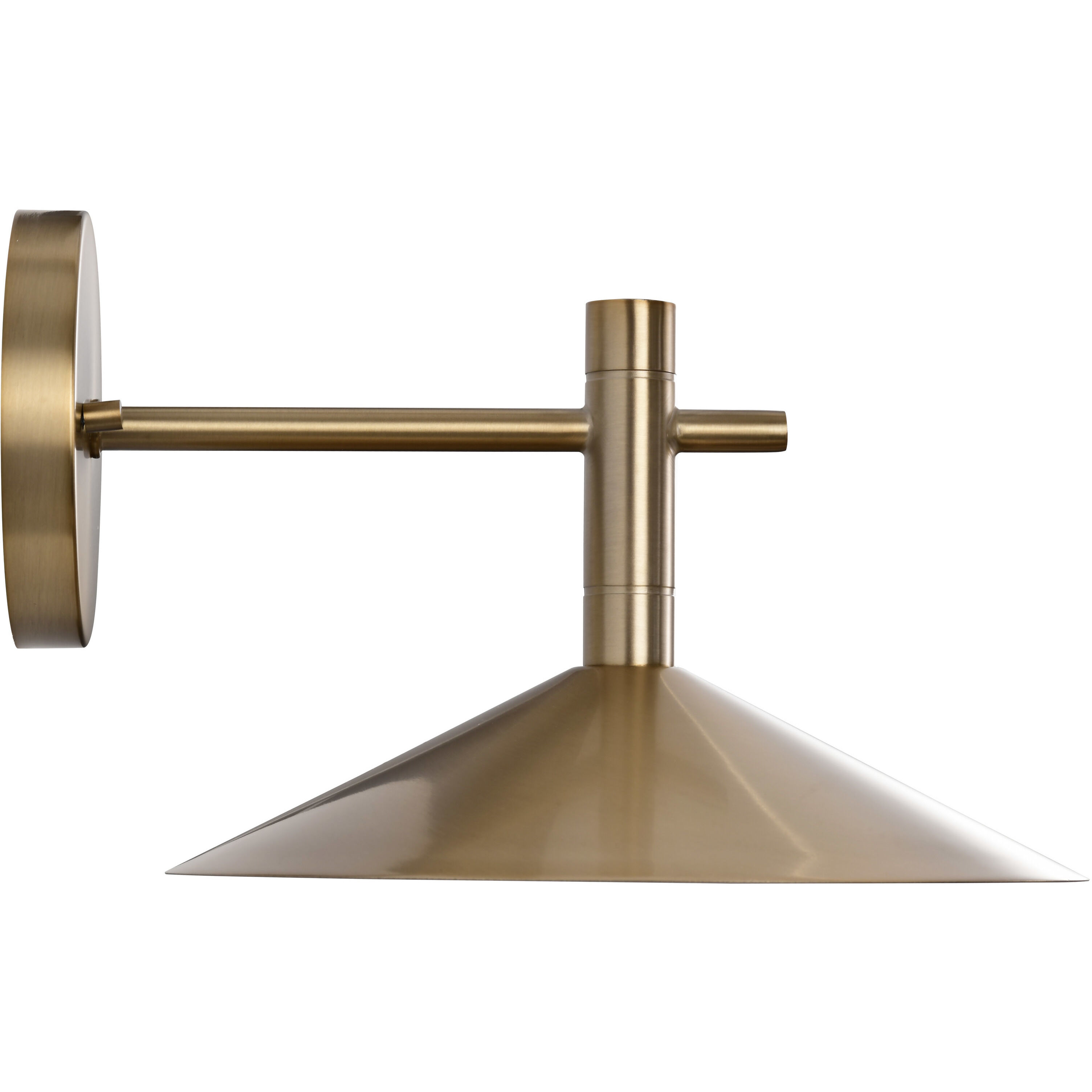 Corrine LED 9.88 inch Burnished Brass Vanity Light Wall Light