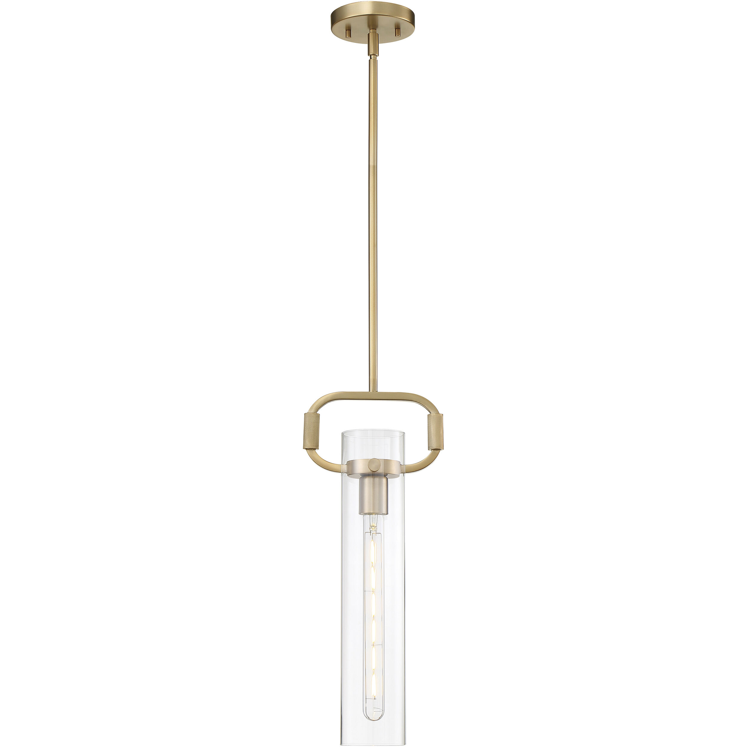 Teresa 1 Light 4.75 inch Burnished Brass Pendant Ceiling Light