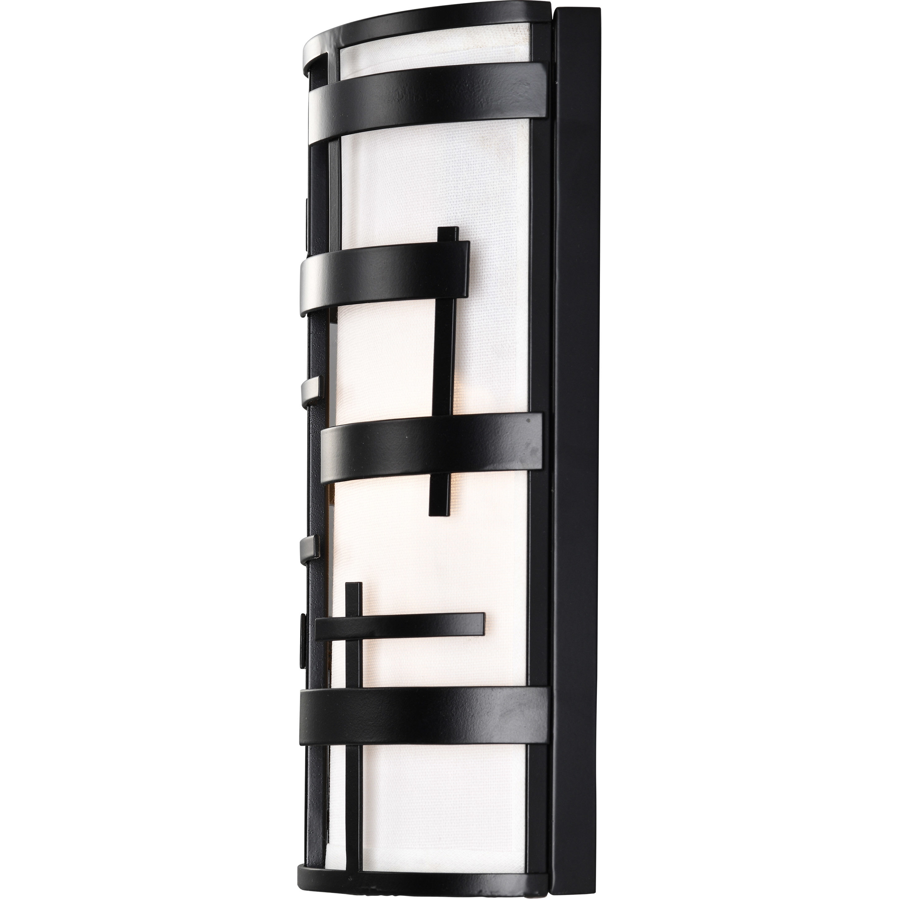 Lansing 2 Light 8 inch Textured Black ADA Wall Sconce Wall Light