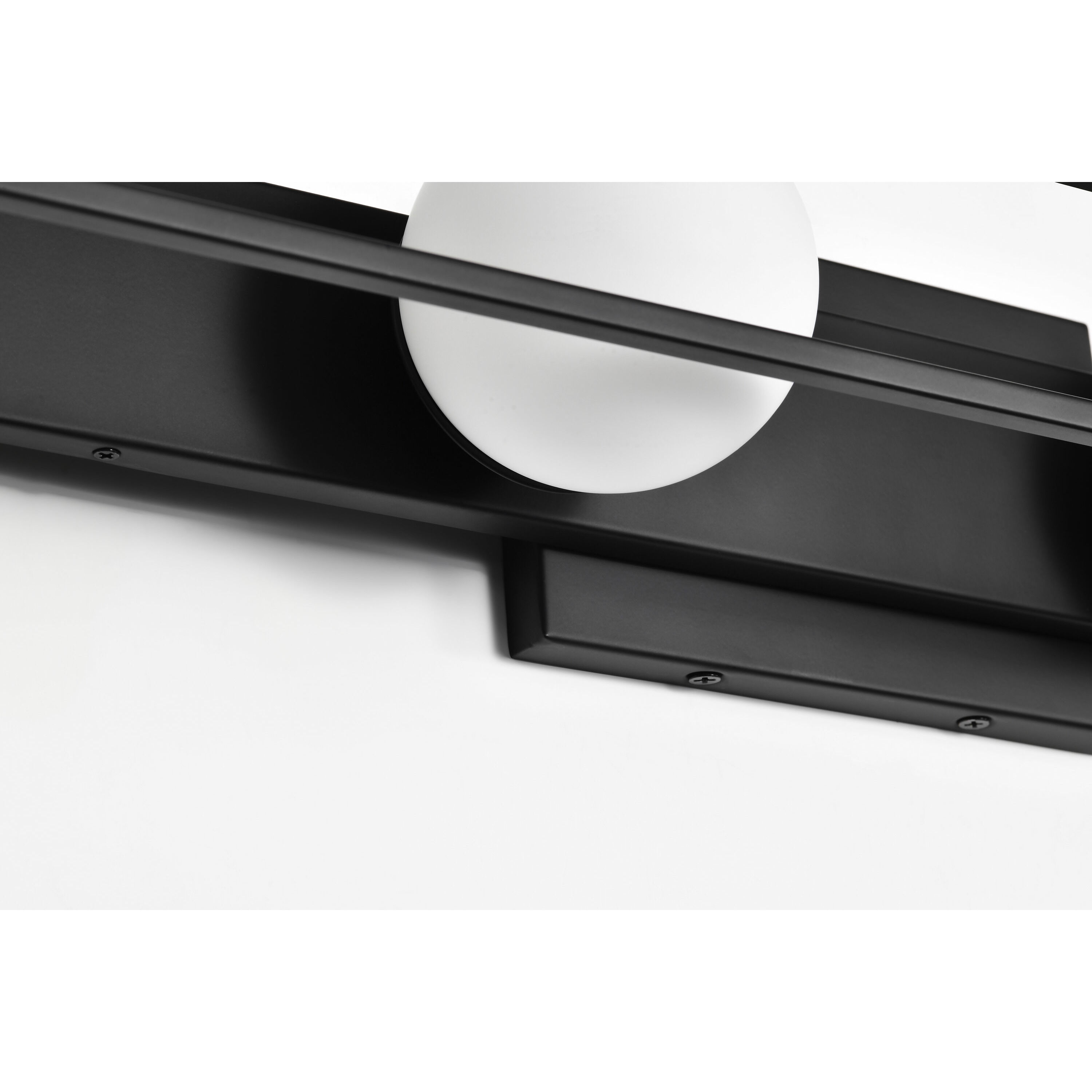 Jenkins LED 32.5 inch Matte Black Vanity Light Wall Light