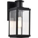 Luca 13 inch Sand Black Outdoor Wall Light