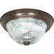 Brentwood 2 Light 13 inch Old Bronze Flush Mount Ceiling Light