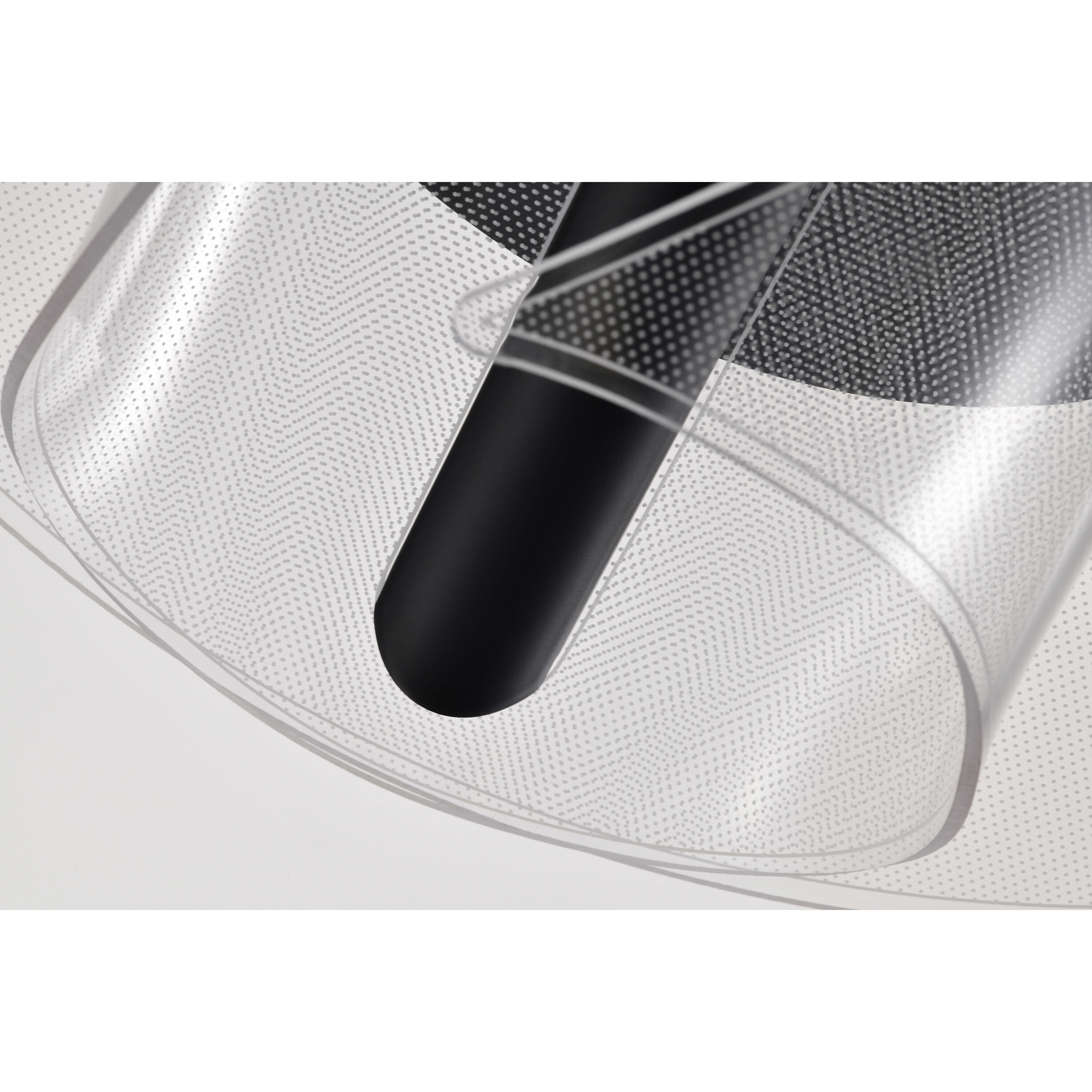 Geneva LED 17.75 inch Matte Black Flush Mount Ceiling Light