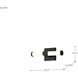 Bowman LED 12 inch Matte Black Vanity Light Wall Light