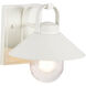 Ridge 8.13 inch White Outdoor Wall Light