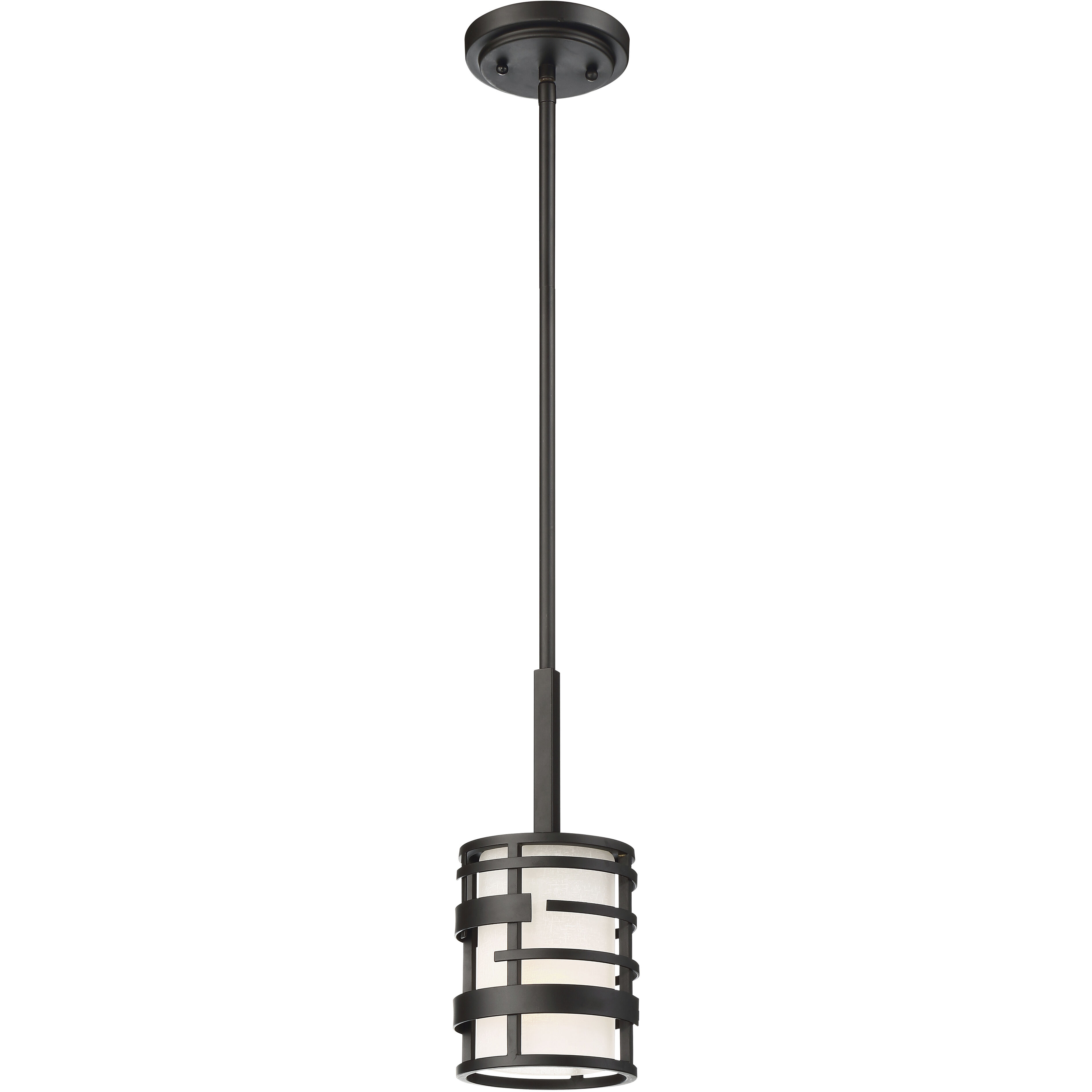 Lansing 1 Light 5.25 inch Textured Black Mini Pendant Ceiling Light