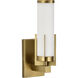 Roselle 1 Light 4.5 inch Natural Brass Vanity Light Wall Light