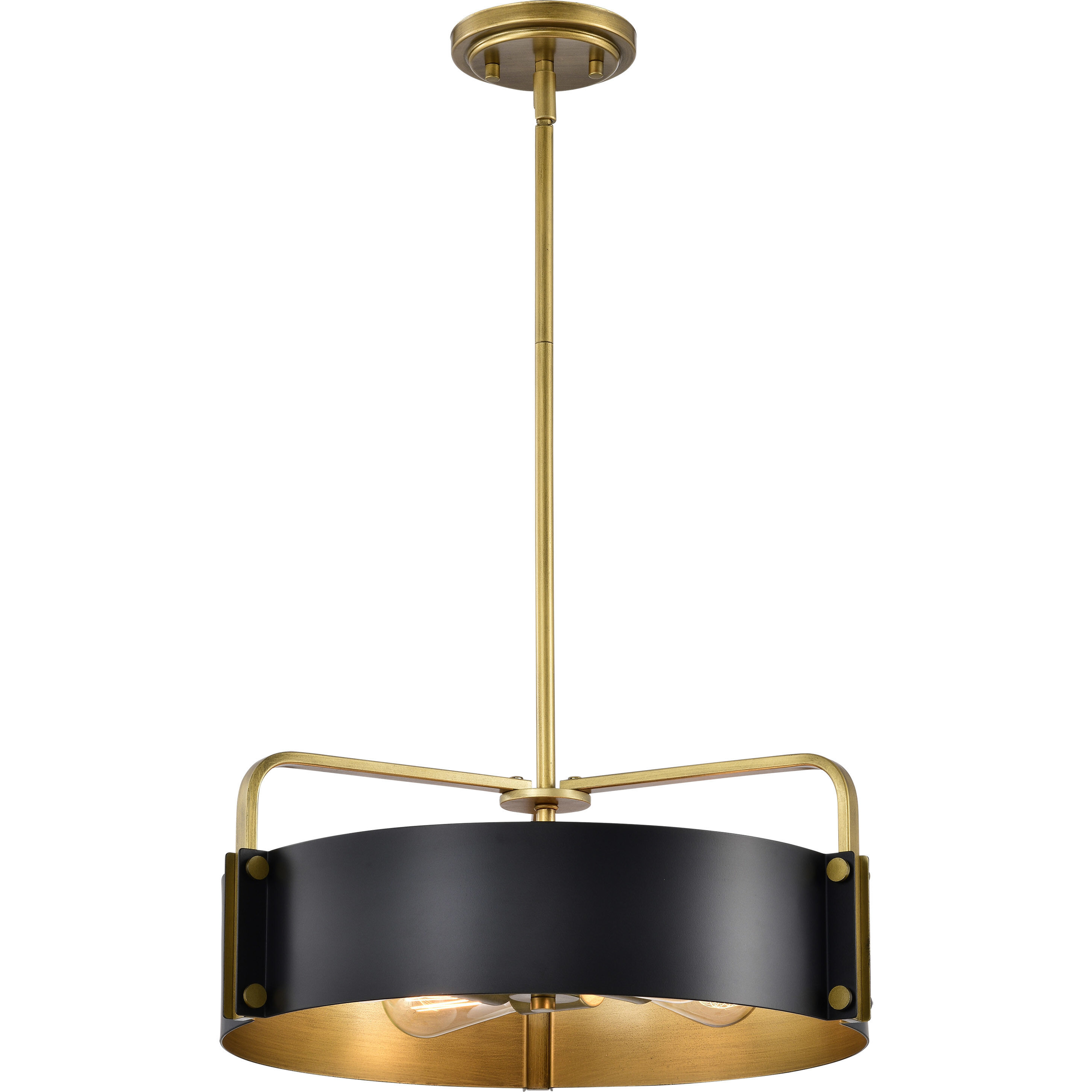 Altos 4 Light 18 inch Matte Black Pendant Ceiling Light