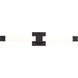 Brightwyn LED 24 inch Matte Black Vanity Wall Light
