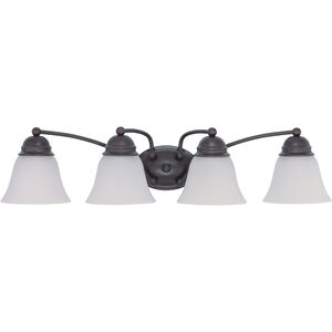 Empire 4 Light 29 inch Mahogany Bronze Vanity Light Wall Light