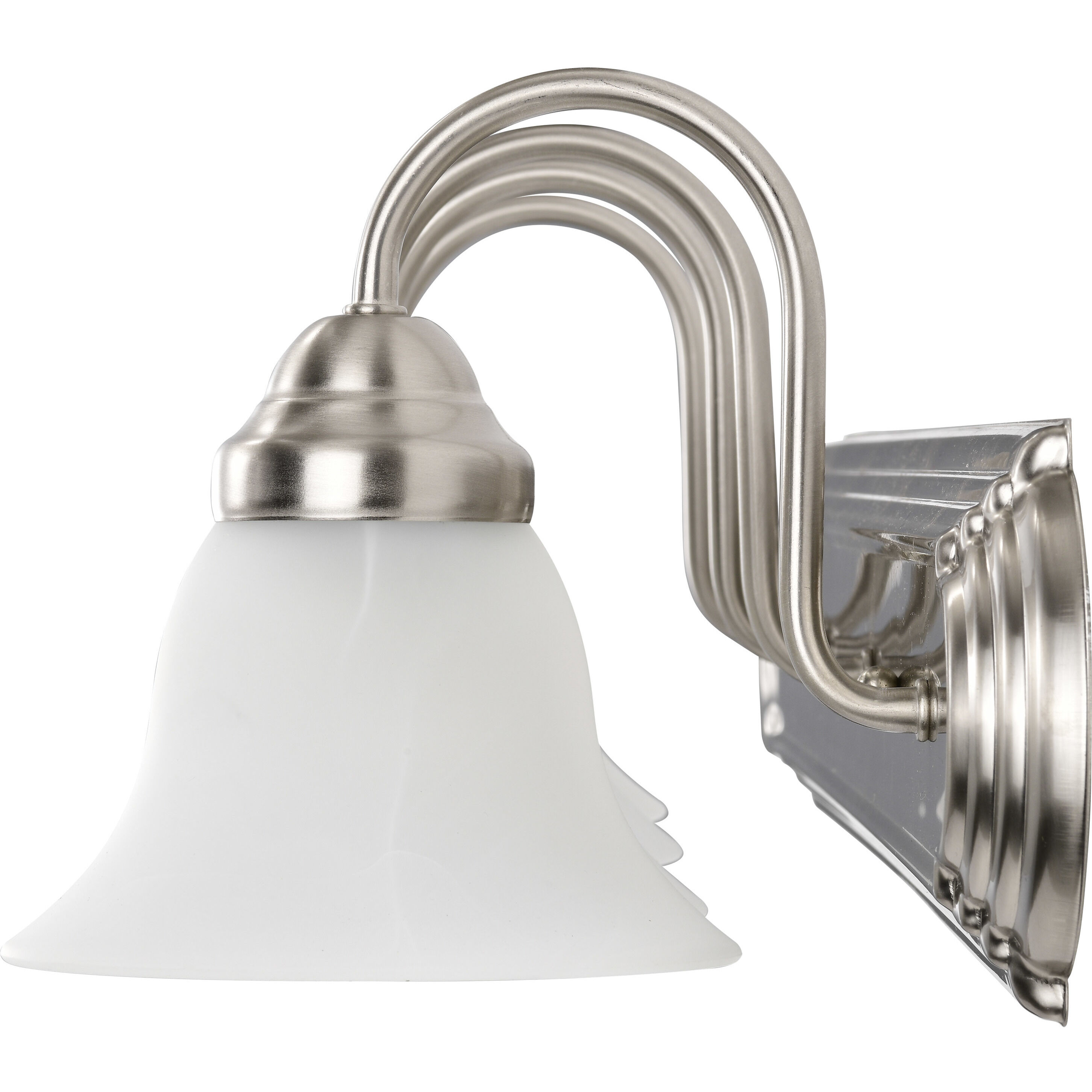 Ballerina 4 Light 30 inch Brushed Nickel Vanity Light Wall Light