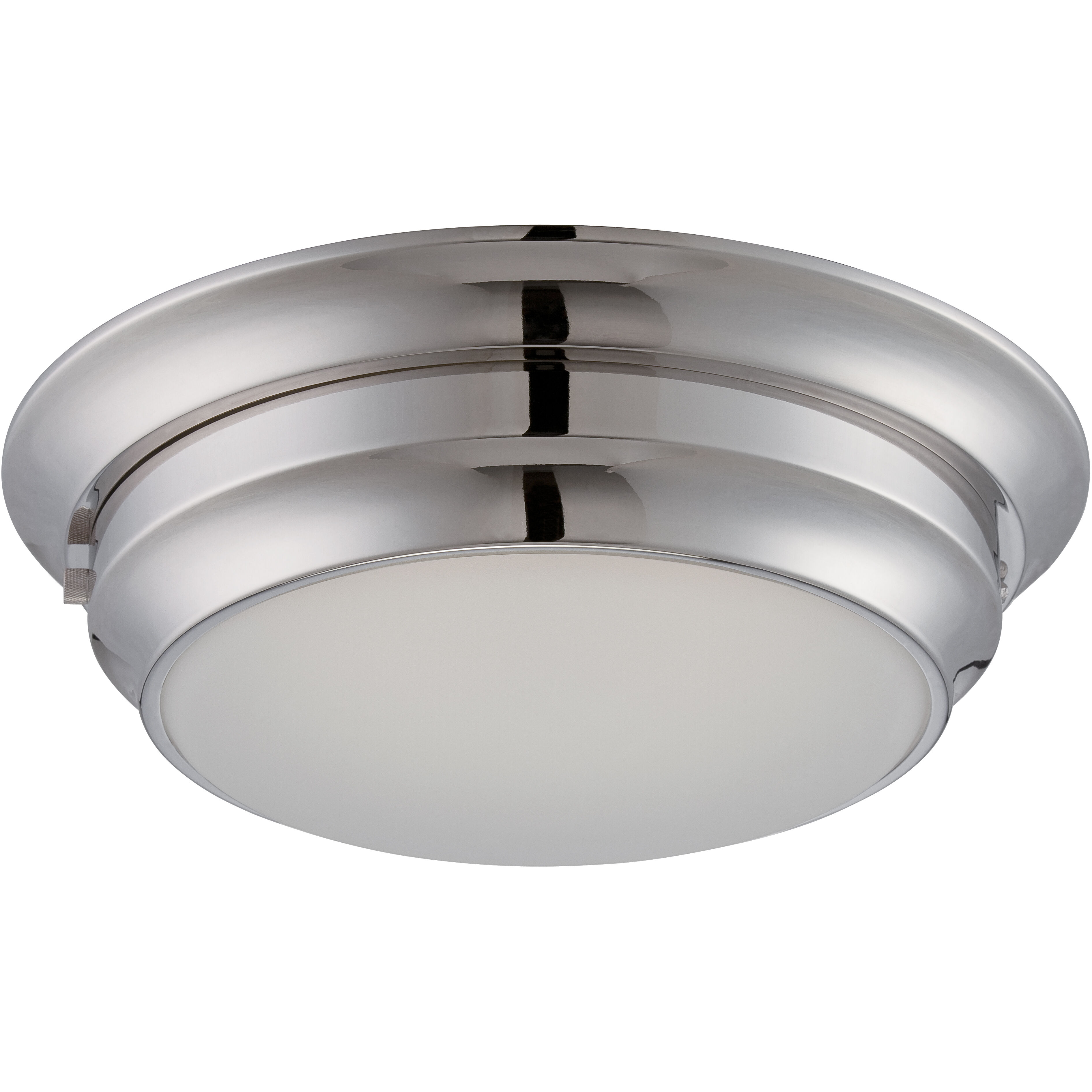 Nuvo 62 154 Dash LED 14 inch Brushed Nickel Flush Mount Ceiling Light