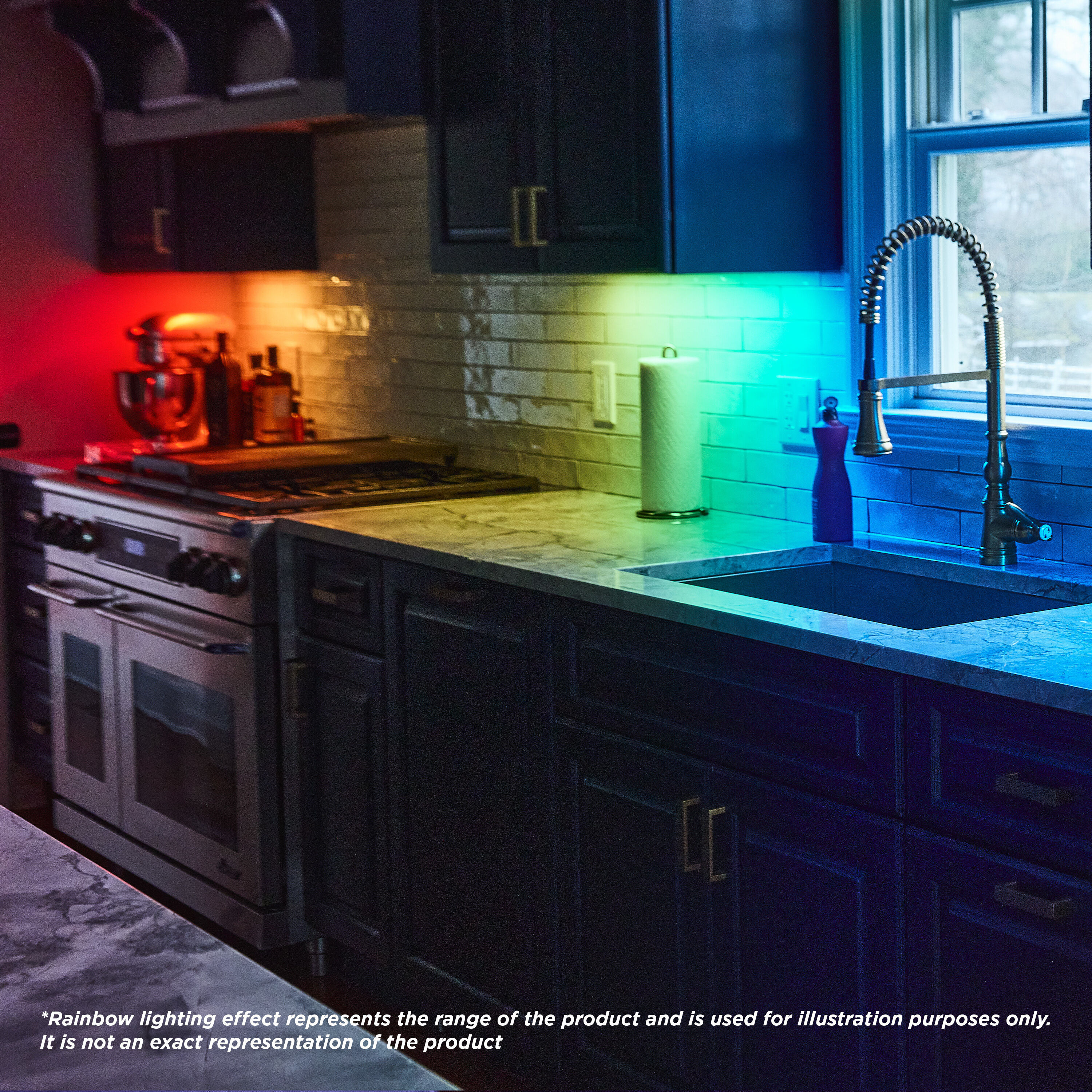 Starfish LED 3.54 inch White Linear Strip Ceiling Light