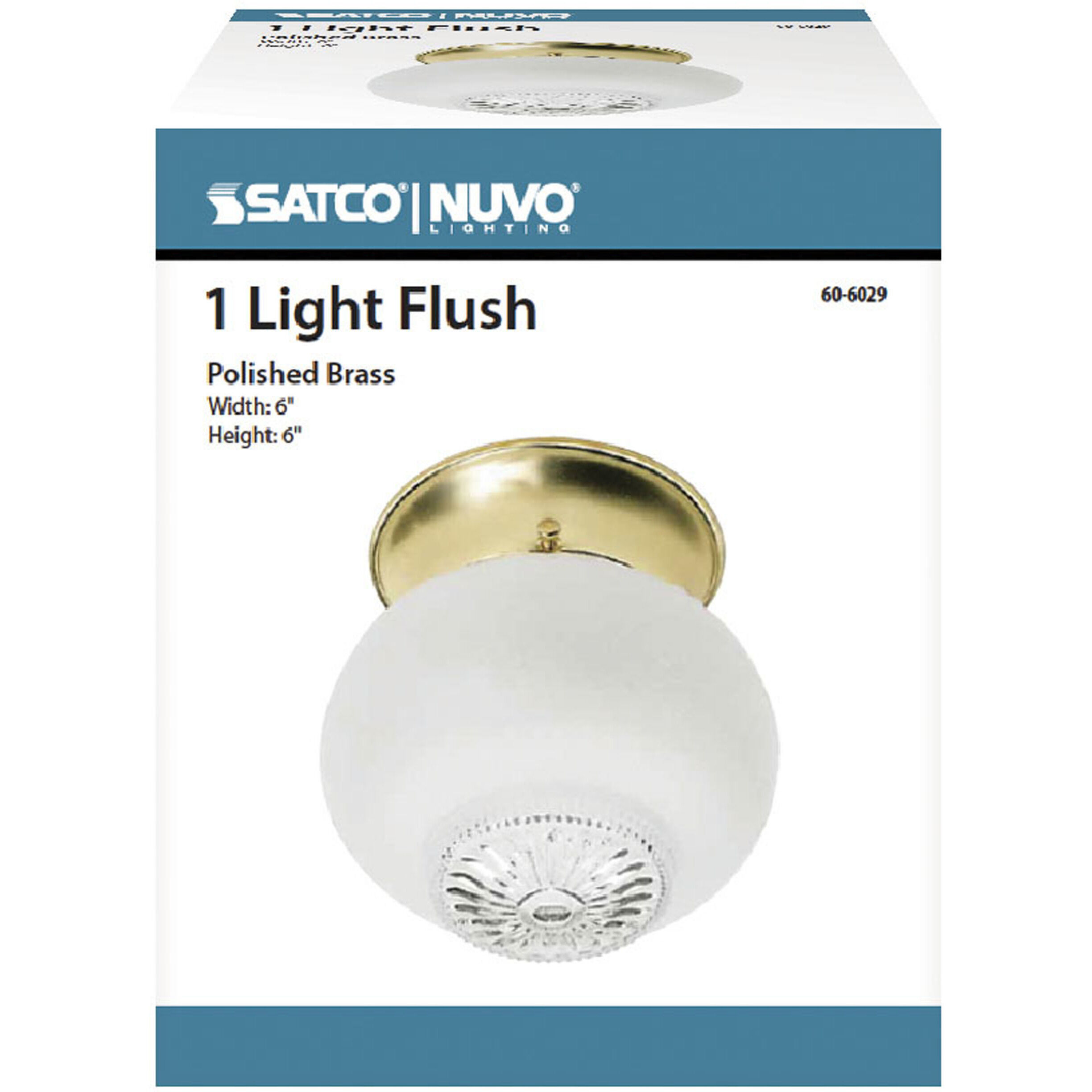 Brentwood 1 Light 5 inch Polished Brass Flush Mount Ceiling Light