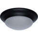 Brentwood LED 11.75 inch Matte Black Flush Mount Ceiling Light