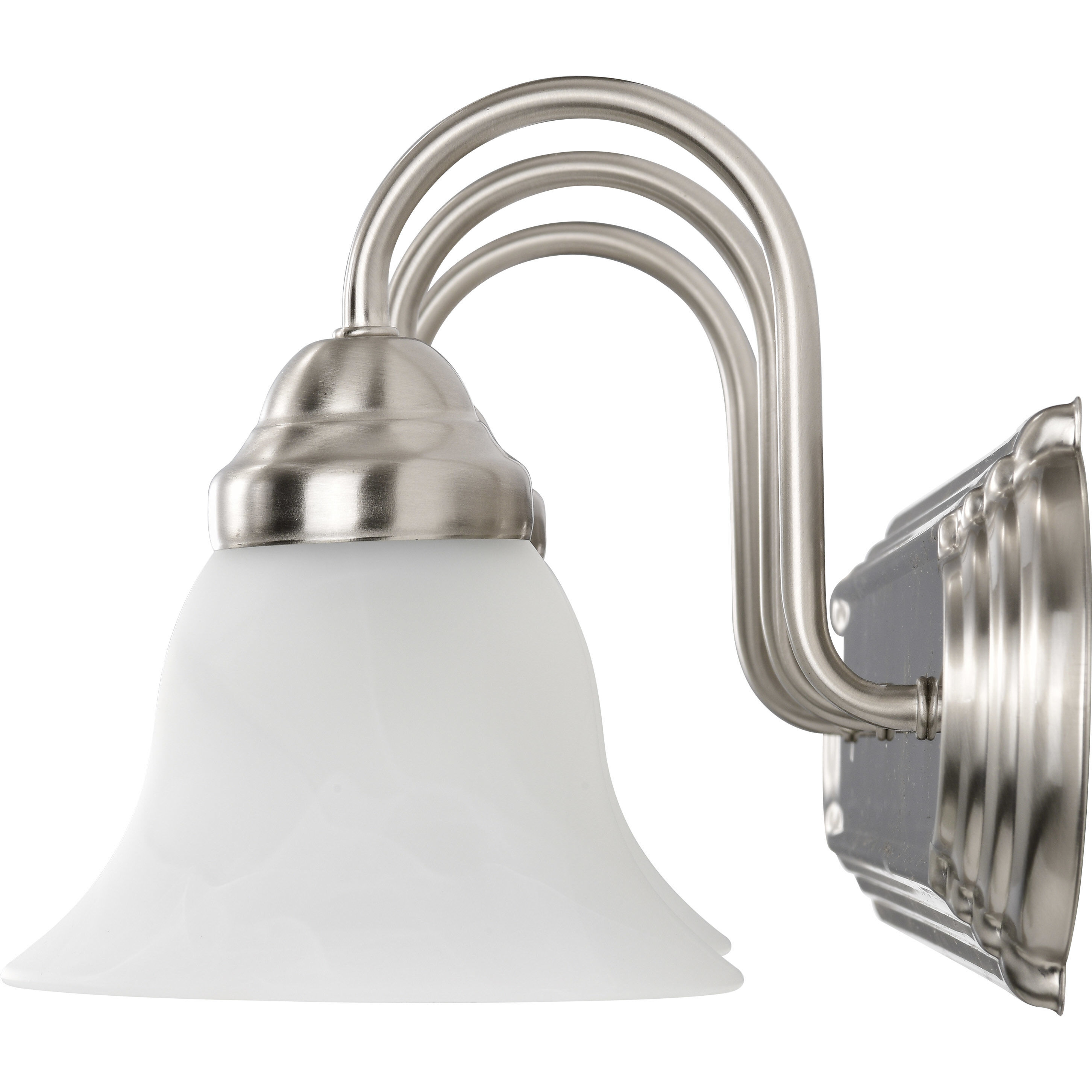 Ballerina 3 Light 24 inch Brushed Nickel Vanity Light Wall Light