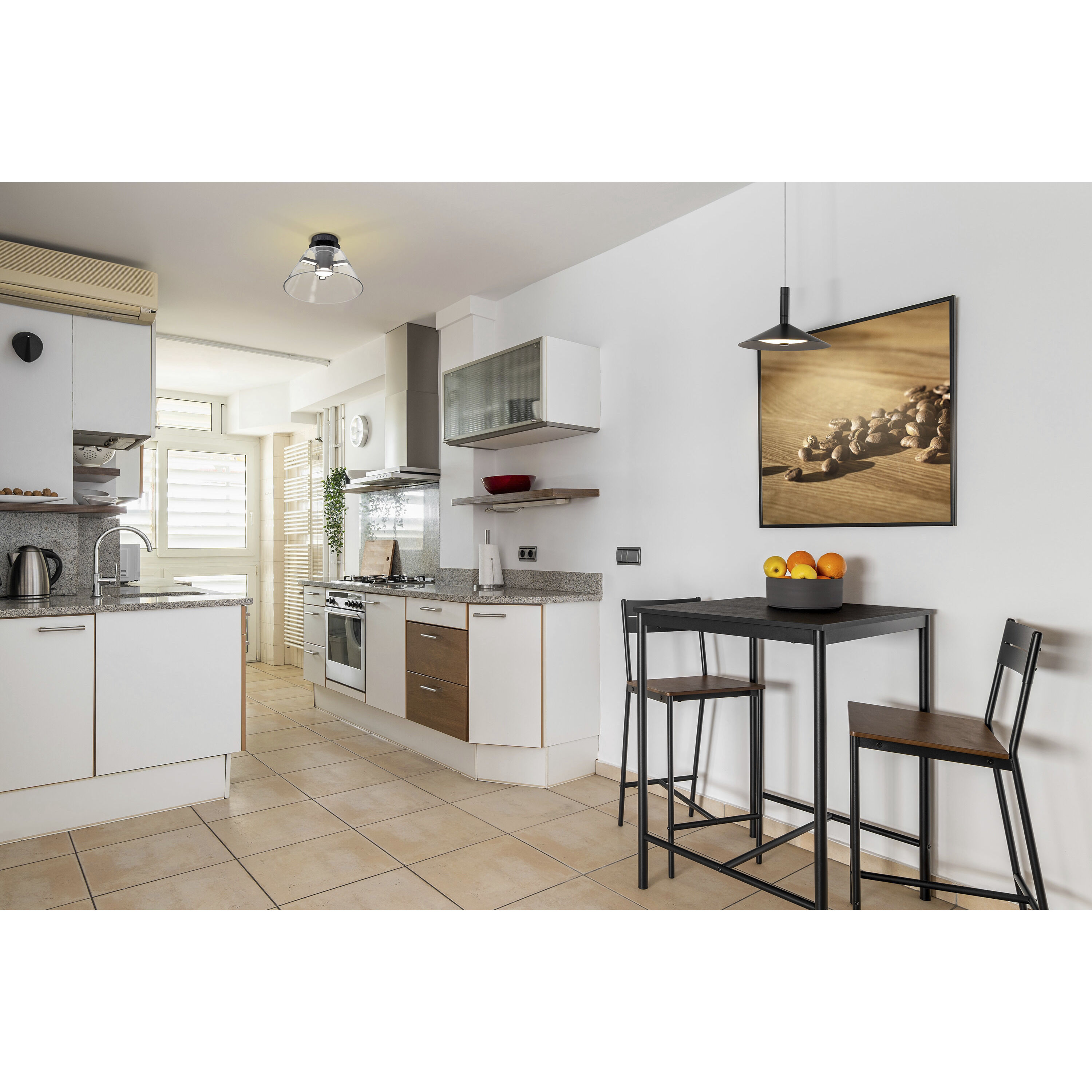 Corrine LED 9.88 inch Matte Black Pendant Ceiling Light