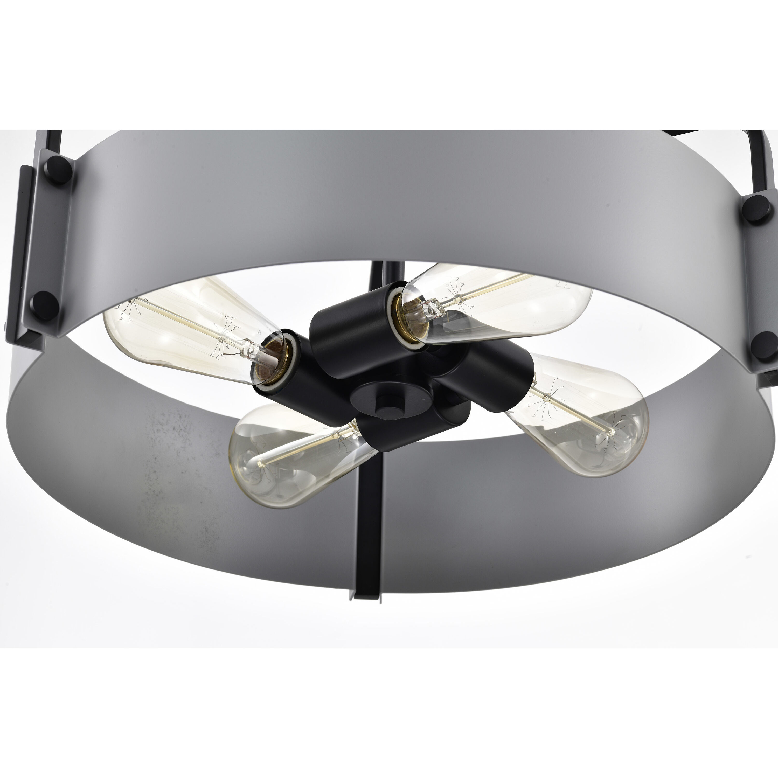 Altos 4 Light 18 inch Matte Gray Pendant Ceiling Light