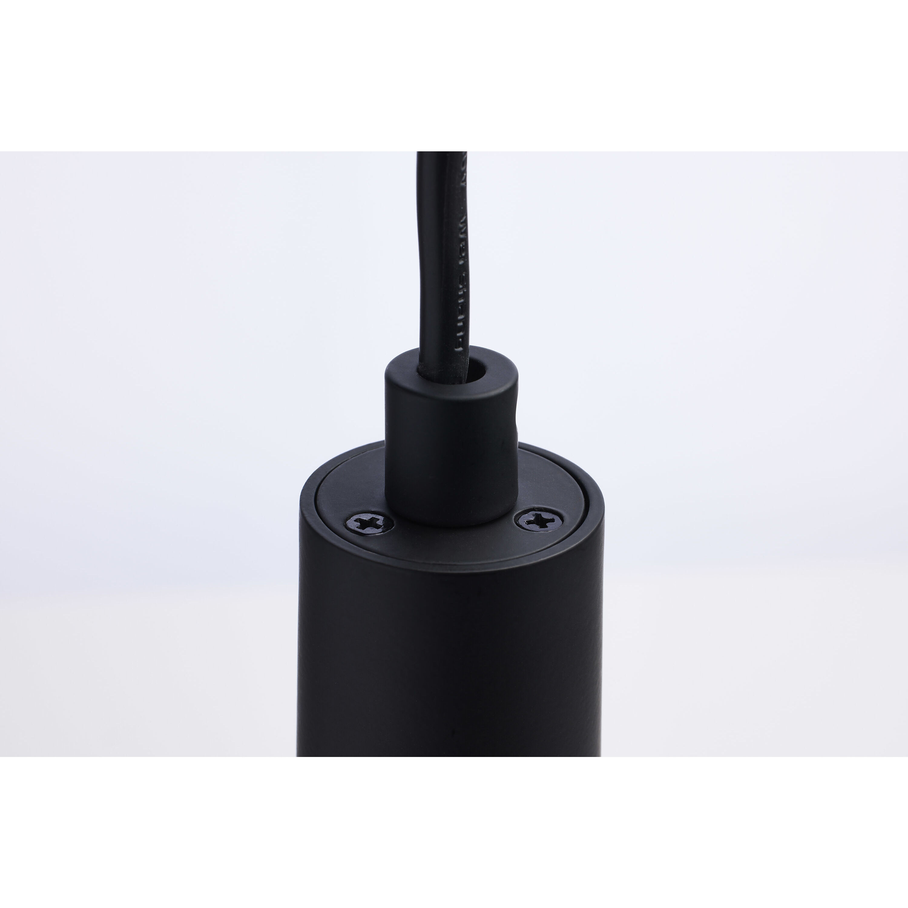 Melrose LED 2.4 inch Matte Black and Brushed Nickel Pendant Ceiling Light