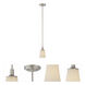 Laguna 1 Light 5.13 inch Brushed Nickel Mini Pendant Ceiling Light