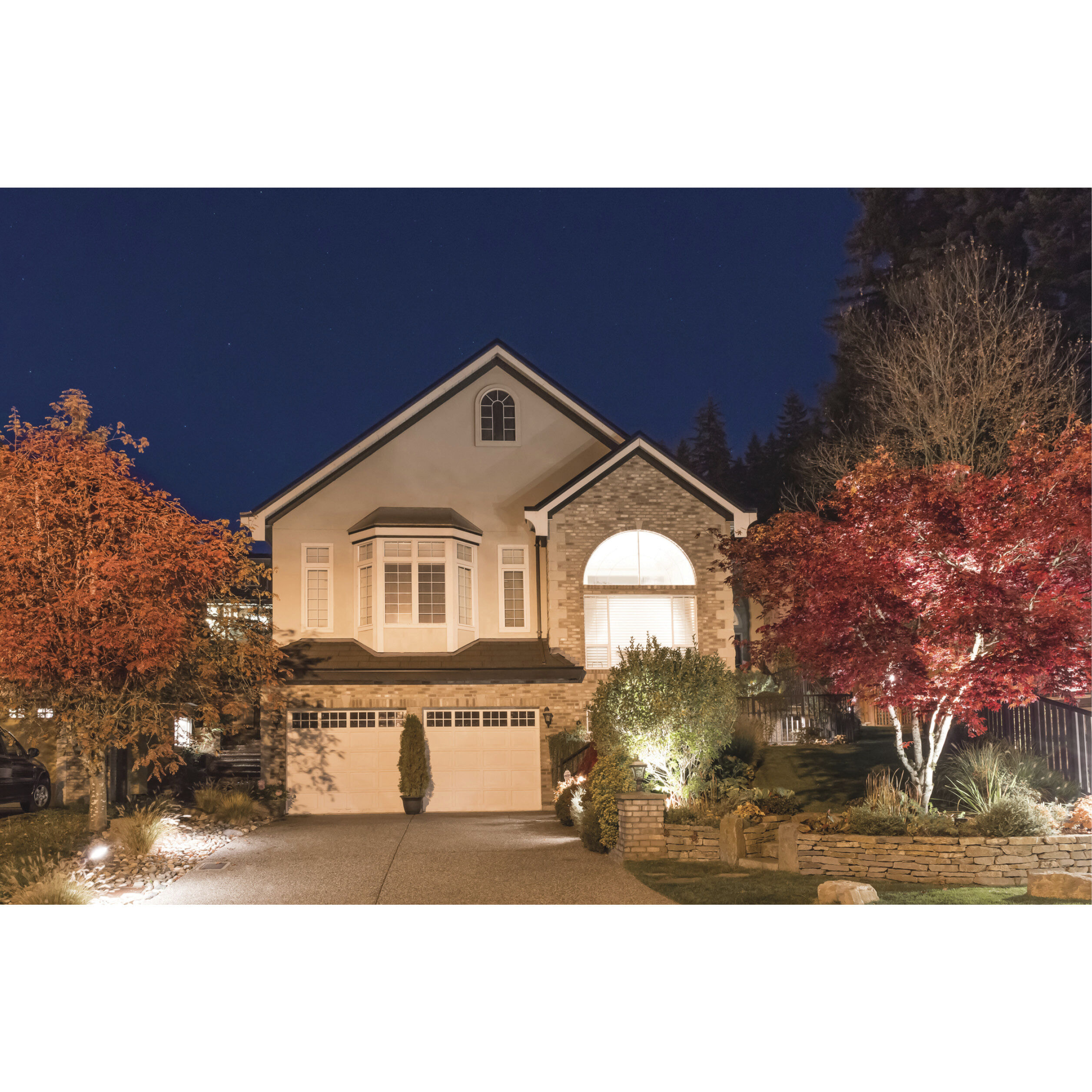 Brentwood LED 2 inch Bronze Outdoor Flood Light, Small