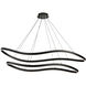Sylas LED 20.1 inch Matte Black Pendant Ceiling Light