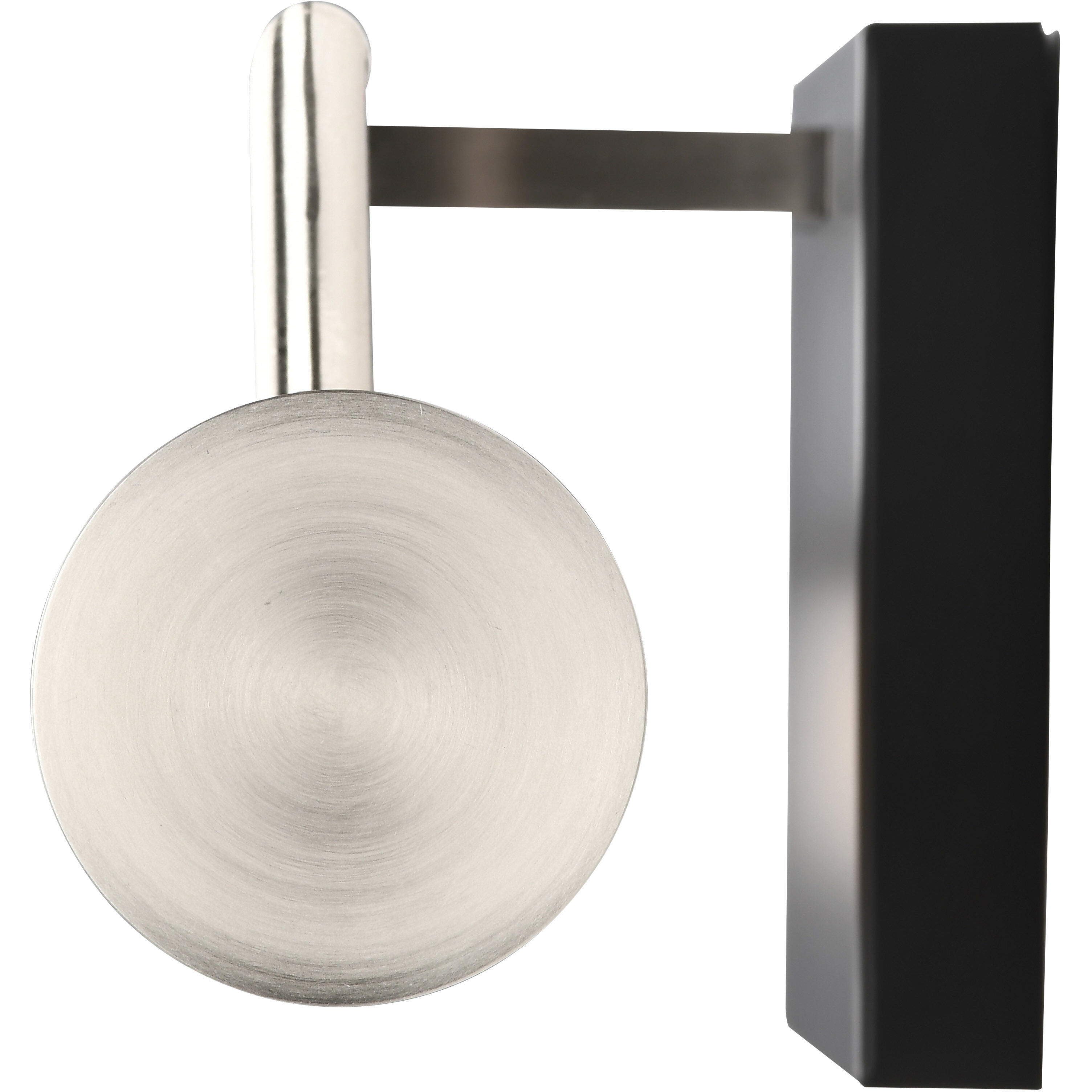 Solano LED 24 inch Black and Brushed Nickel Bath Vanity Light Wall Light